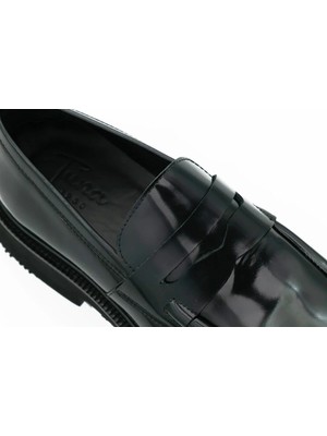 Tuna Hakiki Deri Eva Taban Loafer Model Erkek Ayakkabı - E5802