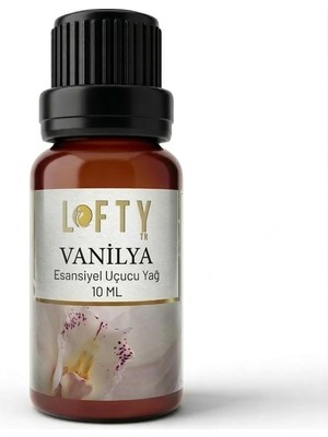 Lofty Vanilya Saf Uçucu Yağ (10ML) -%100 Doğal Esansiyel Yağ | Buhurdanlık, Difüzör ve Oda Kokusu Için Ferahlatıcı Etki
