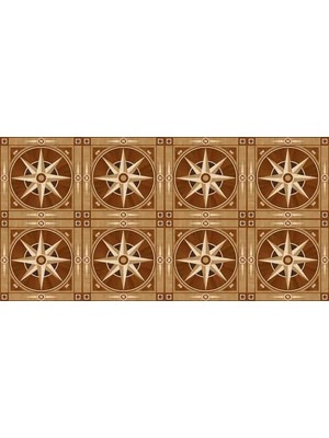 Yer Kaplama Zemin Kaplama Folyosu 65X130 cm Pusula