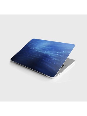Laptop Notebook Pc Kaplama Etiketi Soyut Arkaplan