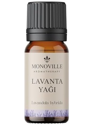 Monoville Lavanta Uçucu Yağı 10 ML%100 Saf ve Doğal (Lavender Oil)