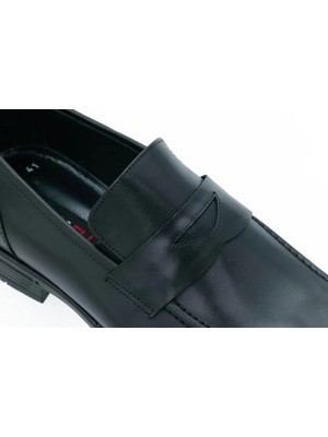 Tuna Hakiki Deri Loafer Model Erkek Ayakkabı Kauçuk Taban - 668