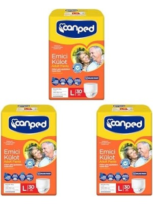 Canped Online Emici Külot Büyük 30'lu (3 Paketi)