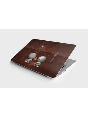 Laptop Notebook Pc Kaplama Etiketi Robotic