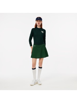 Lacoste Sport Kadın Koyu Yeşil Etek