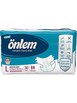 Önlem Large Yetişkin Hasta Bezi 30 Adet