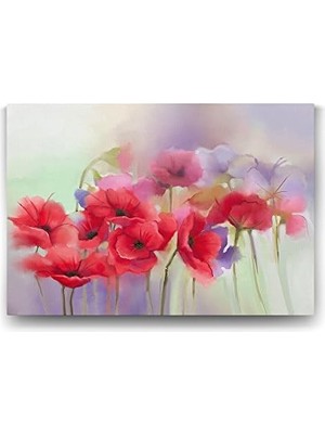 Soft Gelincikler Tablosu - 100X70CM