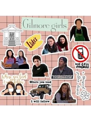 Gilmore Girls Seti | Laptop Notebook Telefon Etiket