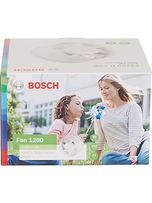 Banyo Havalandırma Fanı 1200 Serisi (150 Mm), Beyaz