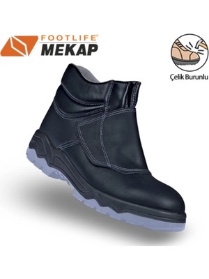 Siyah Mekap 026 S2 Kaynakçı Iş Botu No : 42