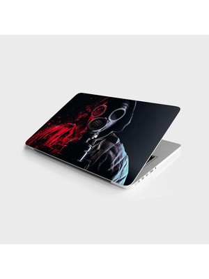 HBMB Store Laptop Bilgisayar Notebook Pc Kaplama Etiketi Gaz Maskesi