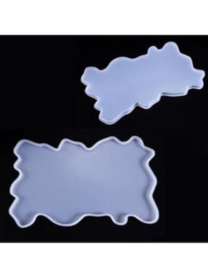 HBMB Store Siliko World Epoksi Reçine Tepsi Kalıbı BT9199