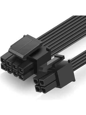 HBMB Store 4695 Eps 12V Cpu Dişi To Atx 8+4 Pin Power Çevirici Dönüştürücü Adaptör Kablosu