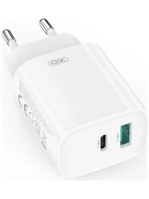 HBMB Store CE29 20W Pd & Qc 4.0 Hızlı Şarj Cihazı - Çift Çıkışlı Usb-C ve Usb-A Duvar Şarj Adaptörü