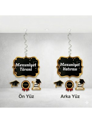 Best Parti Mezuniyet Temalı Asmalı Tavan Süsü