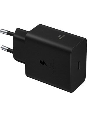 HBMB Store EP-T6010 Orijinal Şarj Cihazı 60 W Süper Hızlı Şarj, Usb-C Bağlantı Noktası (Kablosuz), Siyah