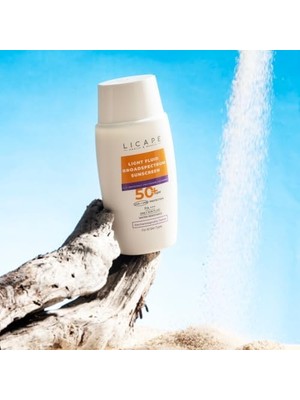 HBMB Store Licape Yüksek Koruma Suya Dayanıklı 50 Spf Likit Güneş Kremi – Tüm Cilt Tiplerine Uygun, Hafif ve Hızla Emilen Güneş Koruyucu – Uva/uvb Koruması ile Nemlendirici Formül – 50 ml