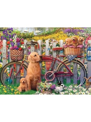HBMB Store 500 Parçalı Puzzle Bahçede Köpekler