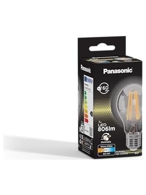 HBMB Store E27 Dim Edilebilir Filaman Lamba 7W 806LM 2700K Clear