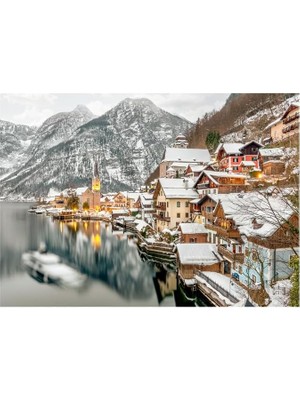 HBMB Store Blue Focus 1000 Parça Puzzle - Hallstatt