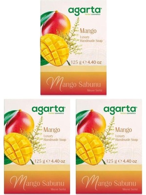 HBMB Store Doğal Mango Sabunu 125 gr x 3 Adet