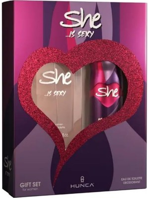 HBMB Store She Sexy Kadın Parfüm Seti 50 ml Edt + 150 ml Deodorant