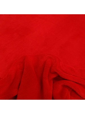 HBMB Store Battaniye, Kırmızı Dört Mevsim Televizyon Battaniyesi, Peluş, Polar Battaniye, Tek Kişilik, 170 * 230 (Kırmızı)