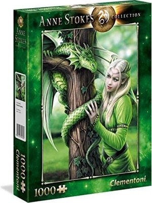 HBMB Store - 1000 Parça Anne Stokes Yetişkin Puzzle - Kindred Spirits