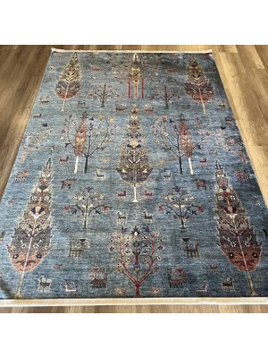 Eko Halı Antique Atk 09 Aqua Yıkanabilir Makina Halısı