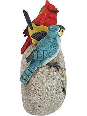 HBMB Store QM7512040 Bahçe Heykeli Kuş Sarısı Motifi, Orta, Renk