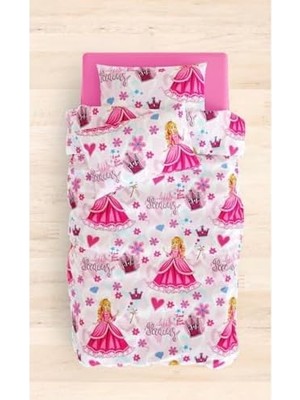 HBMB Store Prenses Genç Nevresim Takımı 160 * 220- Pembe