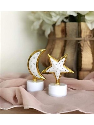 HBMB Store Mini Ay ve Yıldz Gece Lambası