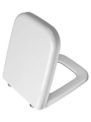 HBMB Store Shift 91003R-009 Yavaş Kapanır Klozet Kapağı, Duroplast, Beyaz