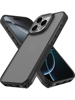 Magicool Iphone 16 Pro Max Kılıf Elegant Kapak - Siyah