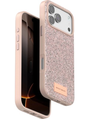Magicool Onegif  Iphone 17 Pro Bright Simli Kapak - Pembe