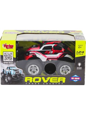 E-Vitrin SYR-666-842-3-4-5-6-7 Kumandalı Şarjlı Rover Off Road Işıklı Araba 1:24 -Vardem Oyuncak