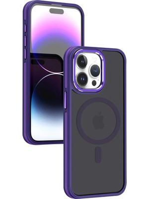 Magicool Joko  Iphone 15 Pro Winner Magsafe Kapak - Derin Mor