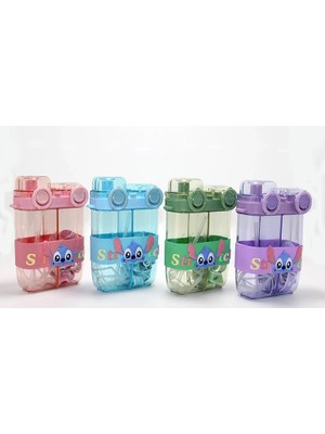Magicool Stitch Çift Bölmeli Pipetli Matara & Suluk ALK5107