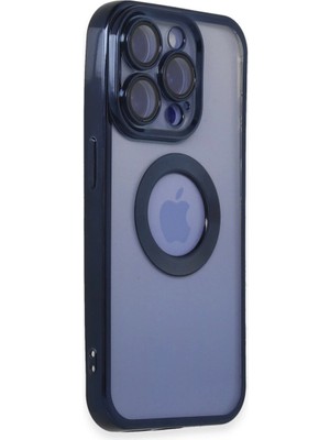 Magicool Iphone 15 Pro Max Kılıf Slot Silikon - Lacivert