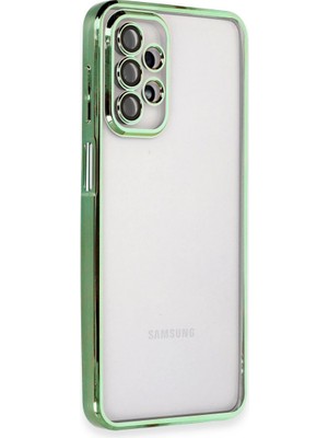 Magicool Samsung Galaxy A23 4g Kılıf Razer Lensli Silikon - Yeşil