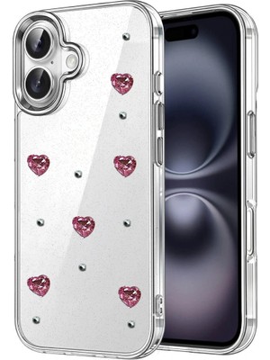 Magicool Iphone 16 Plus Fiyonk Desenli Kapak - Desen 3