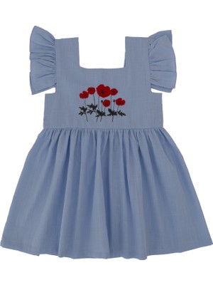 Ilo and Friends Poppy Blue Elbise