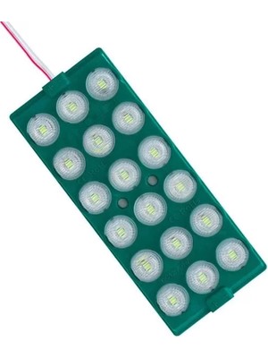 Uravas Store Powermaster 12 Volt 6 Watt Yeşil 18 Ledli 2'li Paket Yanıp Sönen Modül LED