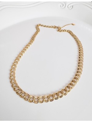 Devi Fashion Çelik Samanyolu Kolye 45 cm