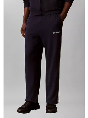 Calvin Klein Erkek Normal Bel Uzun Boy Cep Detay Dokuma Kumaş Mavi Pantolon LVGMS6P601-0PP