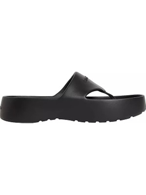 Calvin Klein Kadın Platform Tabanlı Ortopedik Parmak Arası Siyah Terlik HW0HW02957-0GJ