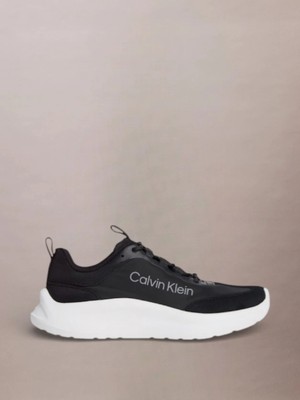 Calvin Klein Kadın Logo Detaylı Rahat ve Yüksek Tabanlı Gold Sneaker HW0HW03149-0HS