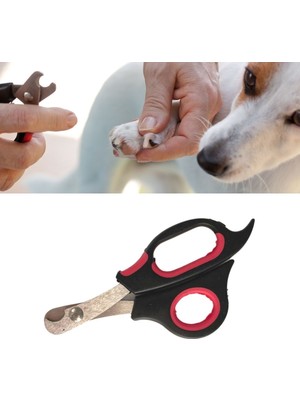 Roichilbüyük Irk Köpek Kedi Çelik Uçlu Evcil Hayvan Tırnak Makası Pati Bakım Aleti Ergonomik Kaymaz