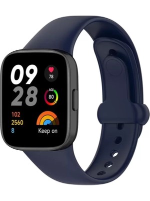 Uravas Store Newface Xiaomi Redmi Watch 3 Origin Silikon Kordon - Lacivert