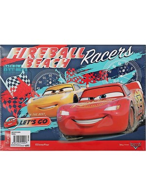 Disney Cars Fireball Beach A4 Çıtçıtlı Dosya 1 Adet